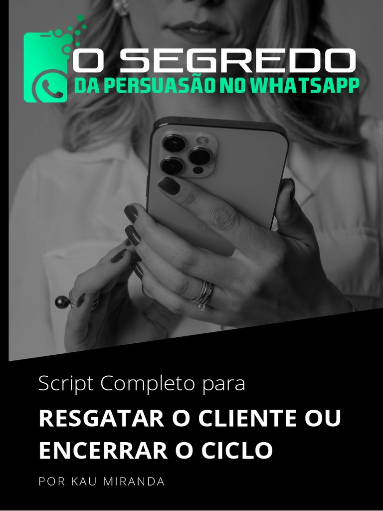 Script O Que Fazer Quando O Cliente Não Responde Pdf Pdf