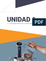Primera Unidad Anova IntroduccioÃÅn Sous Vide-1 PDF