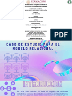 Caso de Estudio para Modelo Relacional PDF