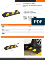 FT - Tope de Estacionamiento Truper