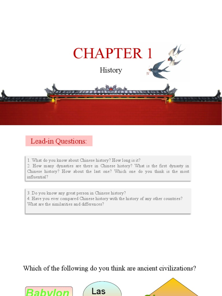 Overview of Chinese Dynasties History | PDF | History Of China | Tang ...