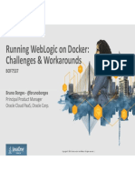 BOF7537 Running Oracle WebLogic Server On Docker Challenges and Workarounds PDF