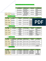 Horario 4° Experiencia 2021