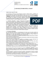 Seleção de mestrandos em Direito e Políticas Públicas na UFG