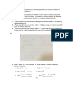 Aplicaciones de La Derivada - Taller 1 - 11°