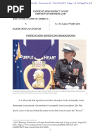 Cavanaugh Prosecution Recommendation