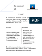 Alimentação Saudável