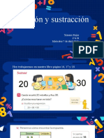 Matemáticas - PPT.2 Adición y Sustraccion