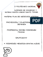 Proyección y Elasticidad de La Demanda PDF