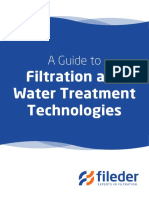 A Guide To Filtration and Water Treatment Technologies