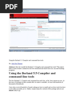 Using The Borland C++ 5