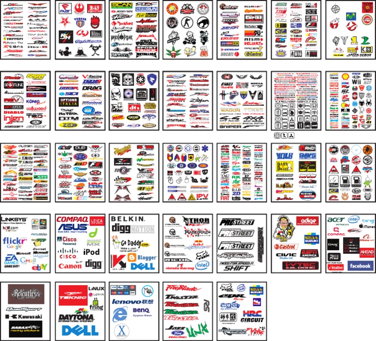 Coleccion Vectores Logos Marcas CDR AI PDF SVG | PDF