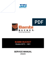 Bambi Bucket Service Manual 6072-1821