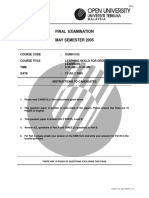 LSK Final Exam 2005 PDF