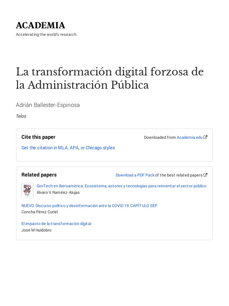 Revista Telos 117 With Cover Page v2 PDF Maestros Streaming Media