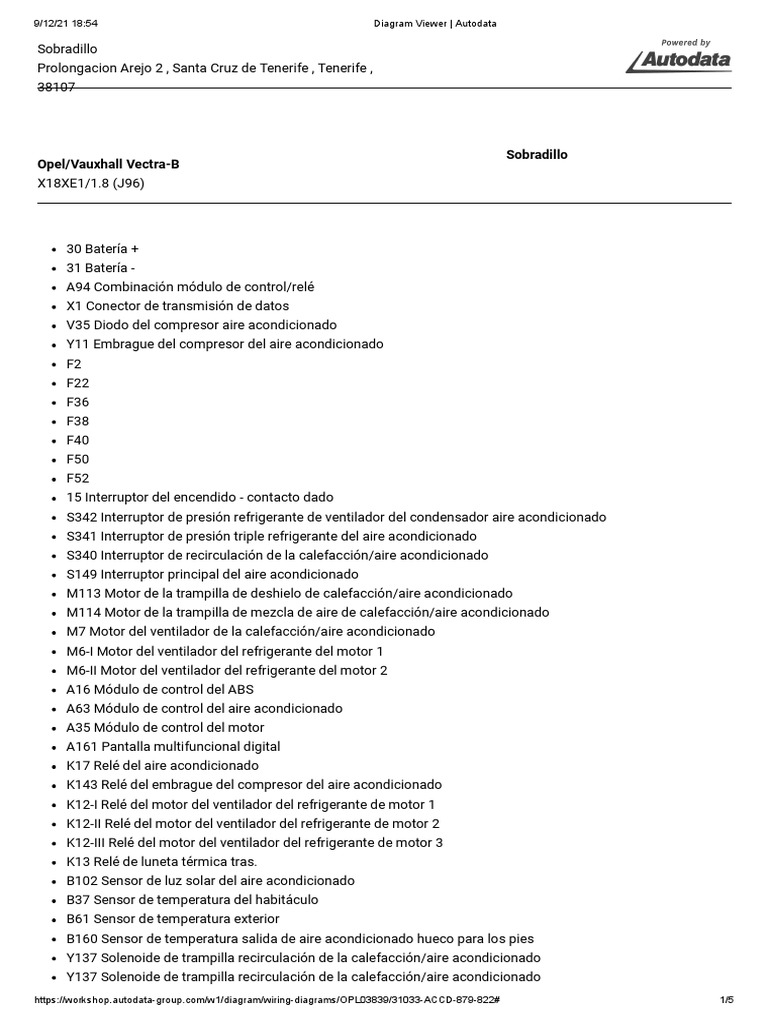 Diagram Viewer - Autodata | PDF | Aire acondicionado | Bienes ...