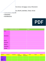 Tablas Info. Evidencia 1