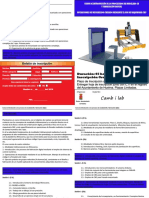 Diptico Curso Proceso de Modelado 3d