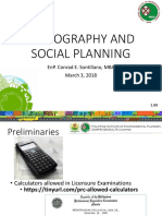 Demography and Social Planning Ecological Profile