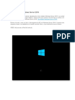 Cómo Instalar Windows Server 2019