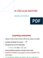 Uniform Circular Motion