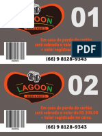 Lagoon Beer & Resto - Comanda de Caixa PDF