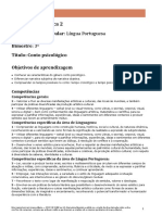 Conto psicológico: análise de trecho