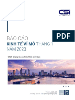 BÁO CÁO TÌNH HÌNH KINH TẾ VĨ MÔ THÁNG 1 NĂM 2023 - Shared by WorldLine Technology