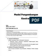 PDF Modul Ajar Materi3 Model Pengembangan Kewirausahaan - Compress PDF