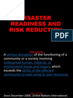 DISASTER READINESS AND RISK REDUCTION Week 1