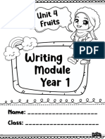 Writing Module Year 1 Fruit