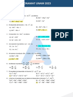 Guía 3 Matemáticas Productos Notables y Factorización PDF