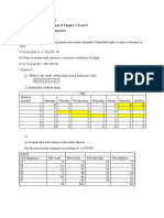 BUSA 510 Assignment # 7,8,& 9