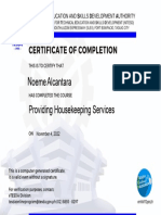 Certificate of Completion New