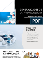 Generalidades de Farmacologia Clase 1