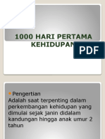 1000 Hari Pertama Kehidupan