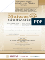 Invitacion Mujeres Sindicalistas - CTM