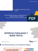 Interculturalidad y Buen Trato