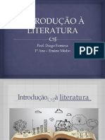 15-Aula 2 - Introducao A Literatura - 1 Ano - Texto Literario e Nao Literario