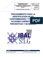 Sg-p-003 Procedimiento para Identificar NC y Toma de Ac - Am - AP v10 - 2018