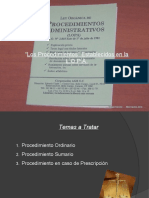 Procedimientos Establecidos en La LOPA Venezuela