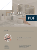 Portfolio Showcasing Furniture & Interior Design Projects