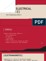 (Basic Electrical Theory 2) : ACE 11 (Engineering Utilities 1)