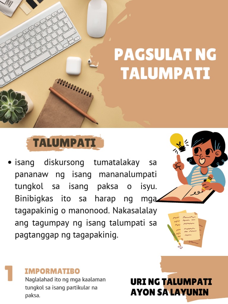 Pagsulat NG Talumpati | PDF