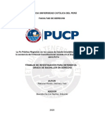 TESIS 2020 - La Fe Pública Registral, en Los Casos de Fraude Inmobiliario PDF