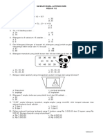 Soal Latihan 3 Kelas 1-2