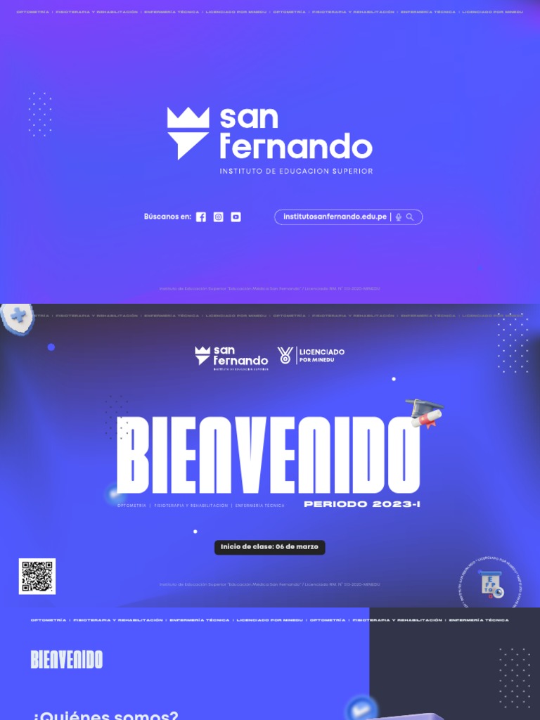 Bienvenida Inicio de Clase 2023 PDF | PDF | Terapia física | Enfermería