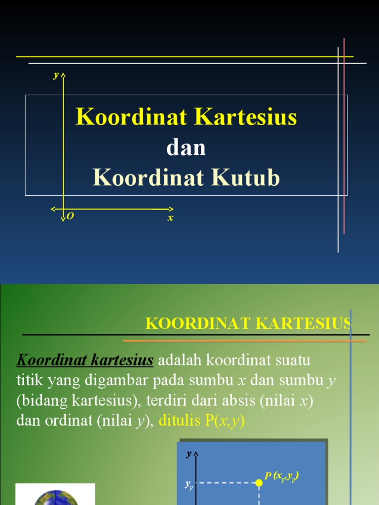 Koordinat Kartesius Dan Kutub Pdf