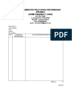 Dokumentasi Pelayanan Kefarmasian Dirumah