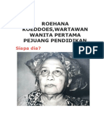 Tugas Sejarah Rohana Kuddus